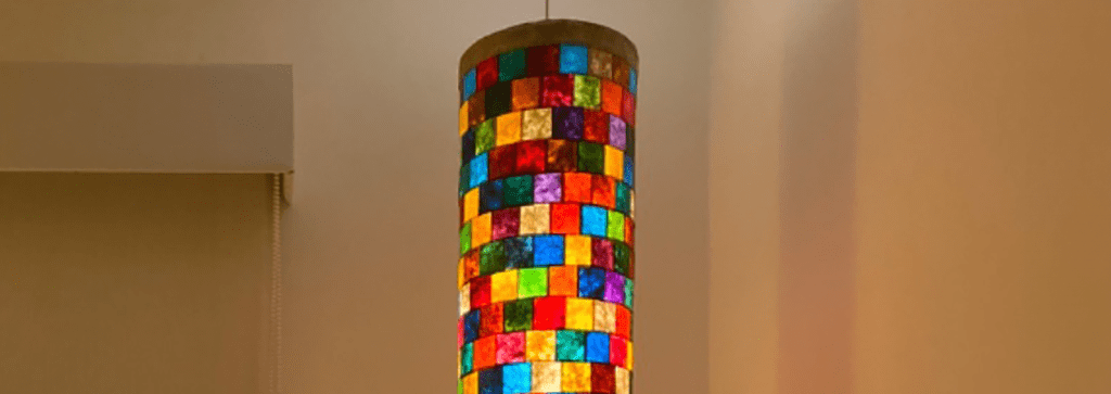 Luminária Quadradinhos